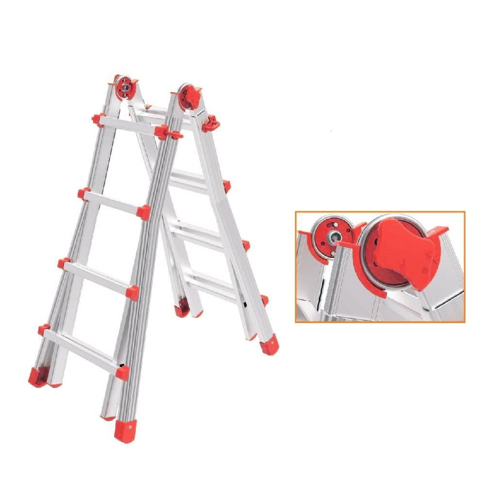 SCALA MULTIUSO 'SQUADRA PIU'' 6+6 gradini