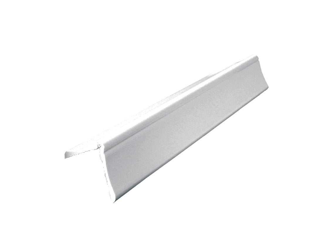 COIN DE PROTECTION DÉCORATIF 30x30 mm - blanc - barre 3,0 m