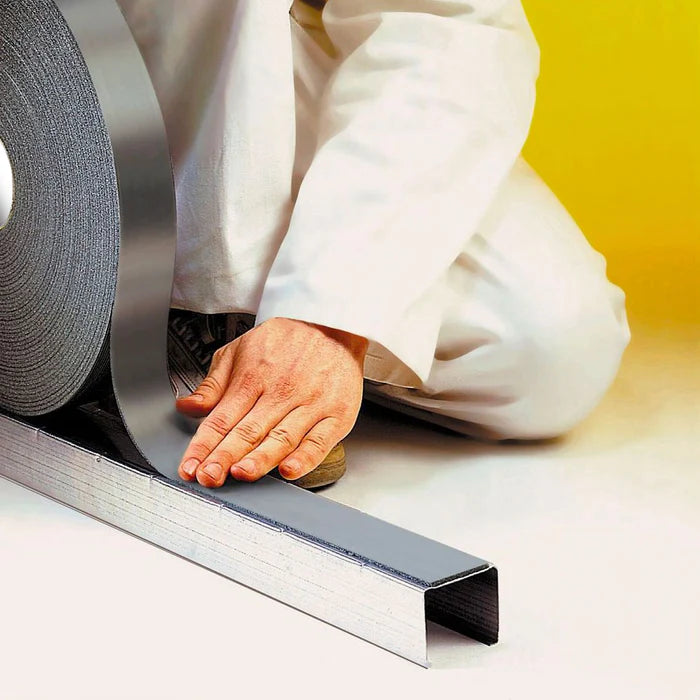 NASTRO BIADESIVO PER PROFILI GUIDA DEL CARTONGESSO AKIFIX mm 70 x 20 mt