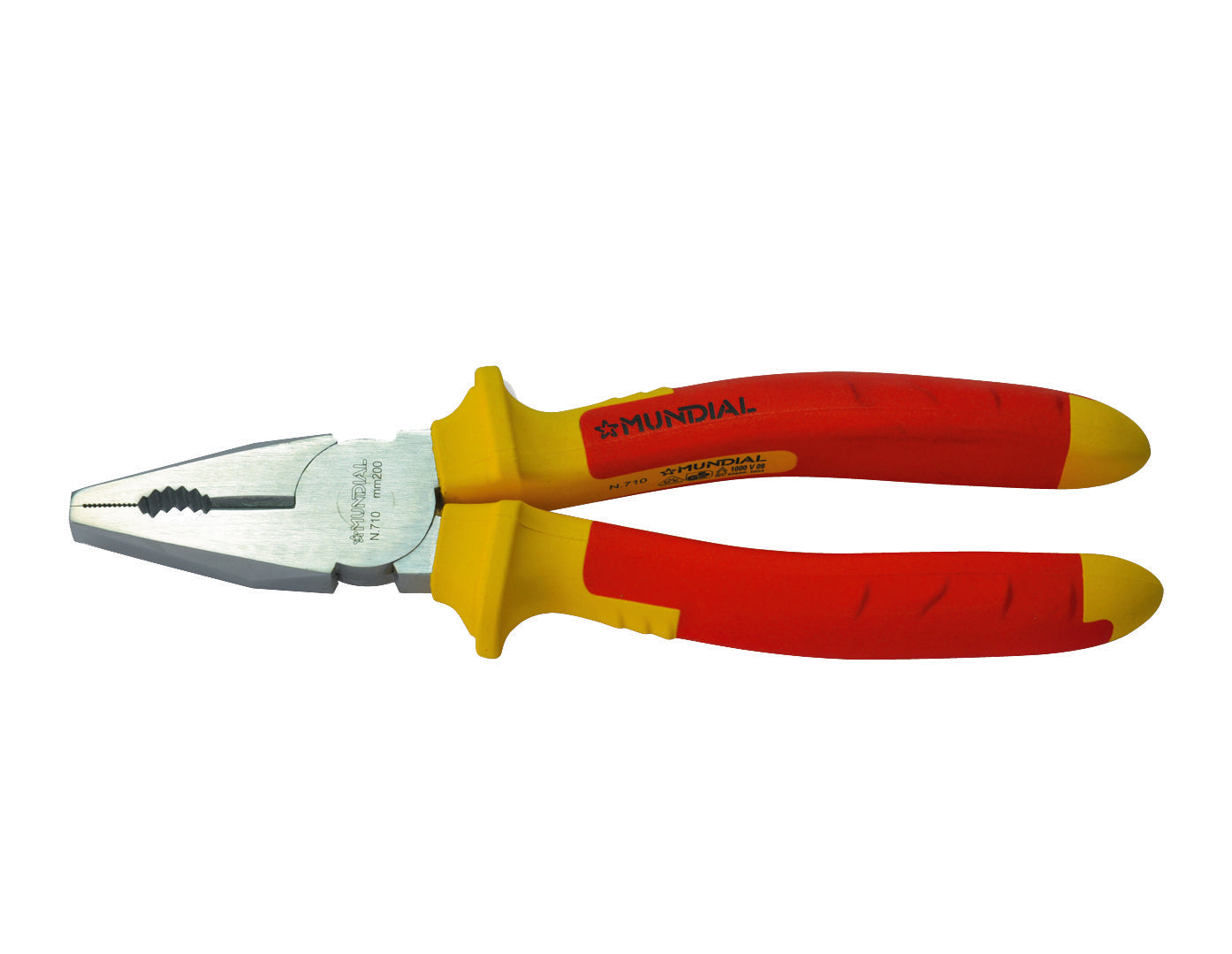 PINZA UNIVERSALE ISOLATA MUNDIAL 180 mm