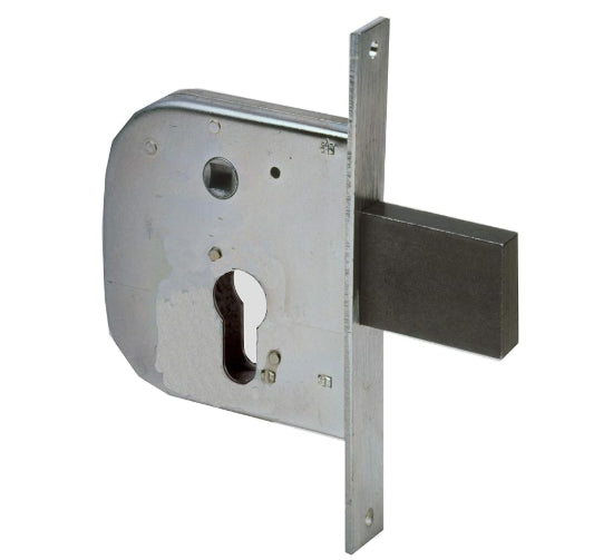 SERRATURA DA INFILARE PER CANCELLI ART. 42312 CISA E50 - Scatola 84,5x95 mm