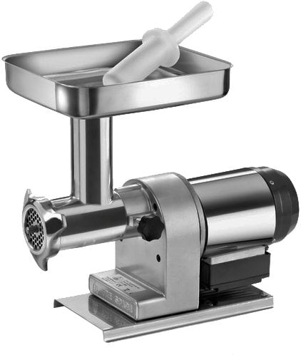 HACHOIR À VIANDE ÉLECTRIQUE 'TC-12 INOX/160 "ELEGANT' TRE SPADE n° 12
