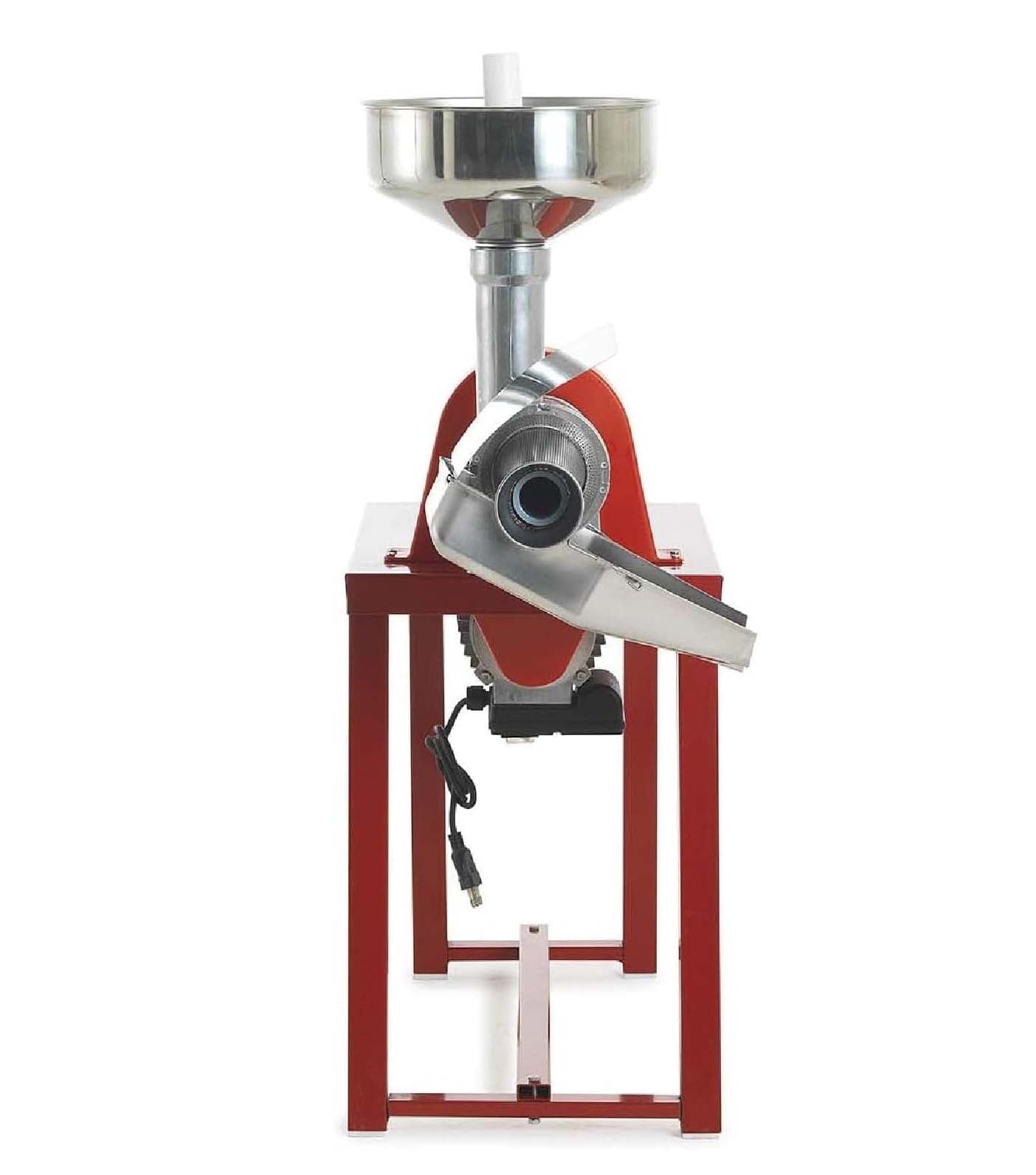 PRESSE-TOMATES AVEC ÉTABLI EN INOX 330 W