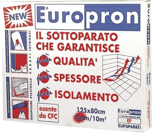 PANNEAU ISOLANT « EUROPRON » 125x80 cm (plaque pliée)