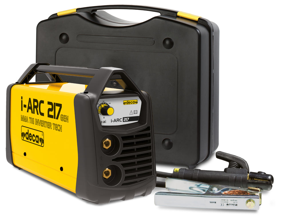 INVERTER-ELEKTRODENSCHWEISSGERÄT 'I-ARC 217 GEN' Regelbereich: 10-170A