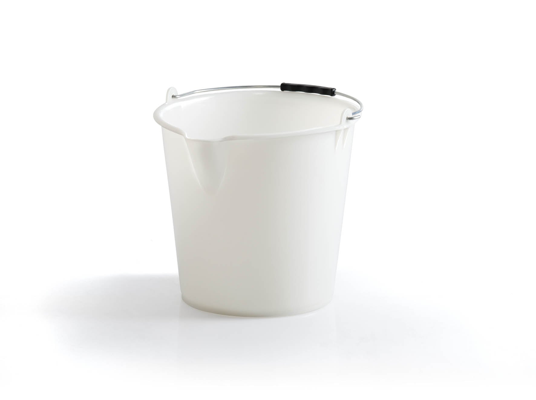 EIMER MIT AUSGUSS WEISS 13 lt