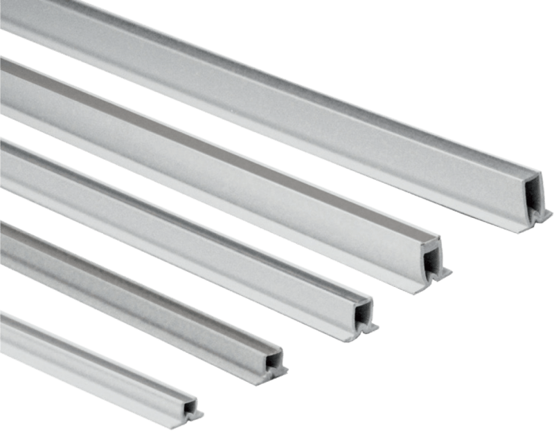 JOINT DE DILATATION mm 8x12h - barre 2 m - Transparent