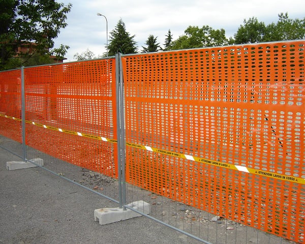 RETE DI DELIMITAZIONE CANTIERE LEGGERA 1,2x50 mt