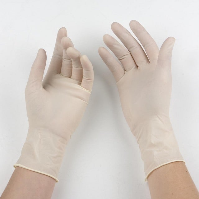 GANTS JETABLES EN LATEX Taille S - paquet de 100 pièces