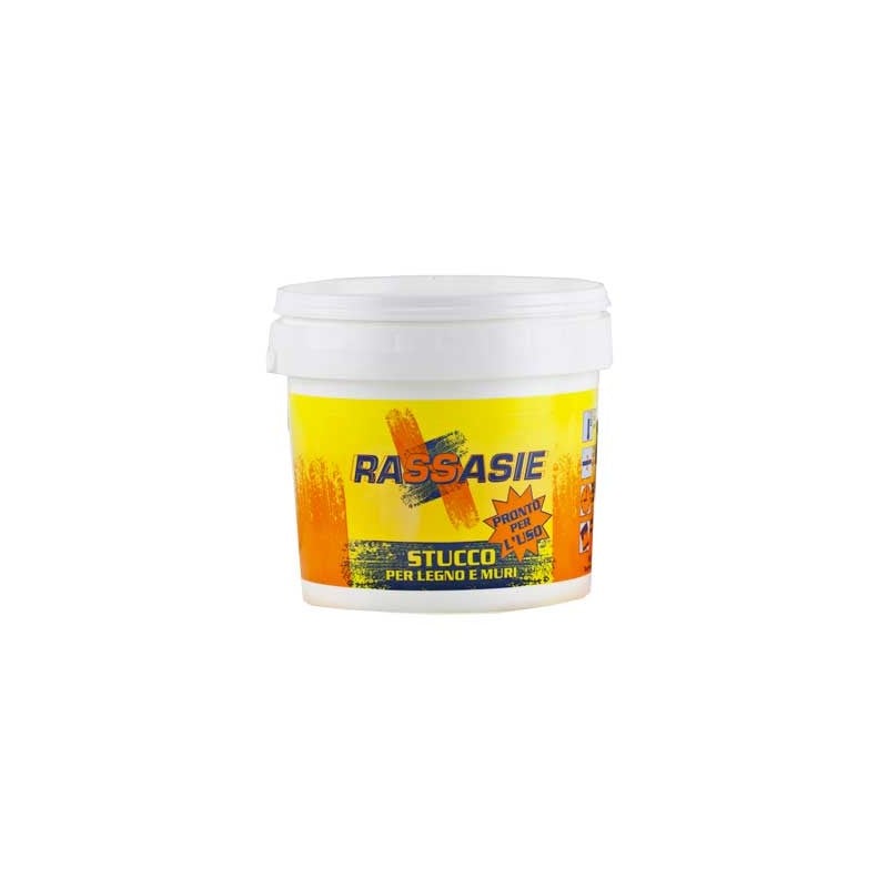STUCCO IN PASTA COLORATO 0,5 kg - Noce scuro