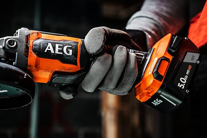 SMERIGLIATRICE ANGOLARE A BATTERIA BRUSHLESS 'BEWS 18-115BLPX2' 18V 5.0Ah