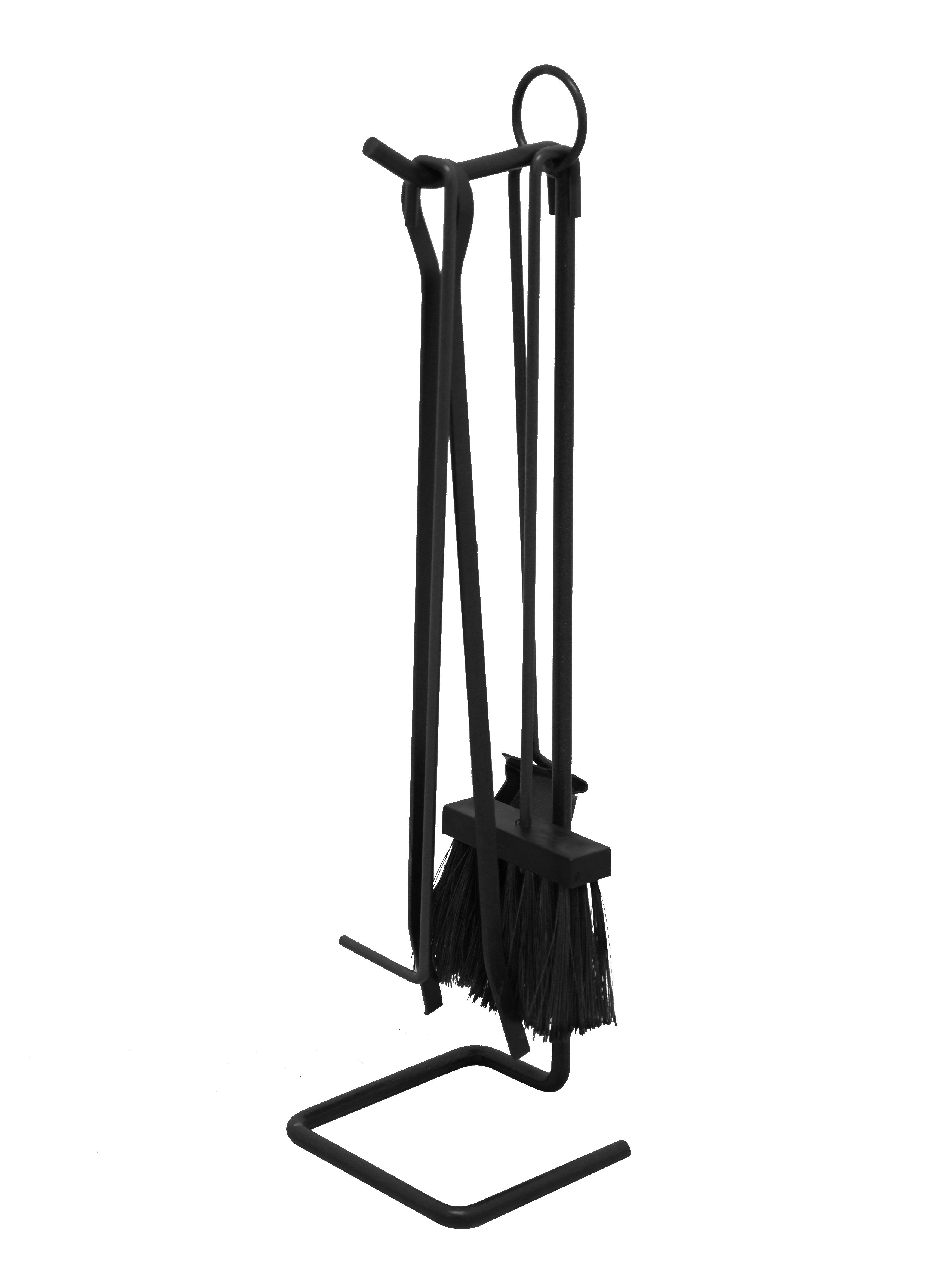 KAMINGARNITUR MIT RING H. 50 cm