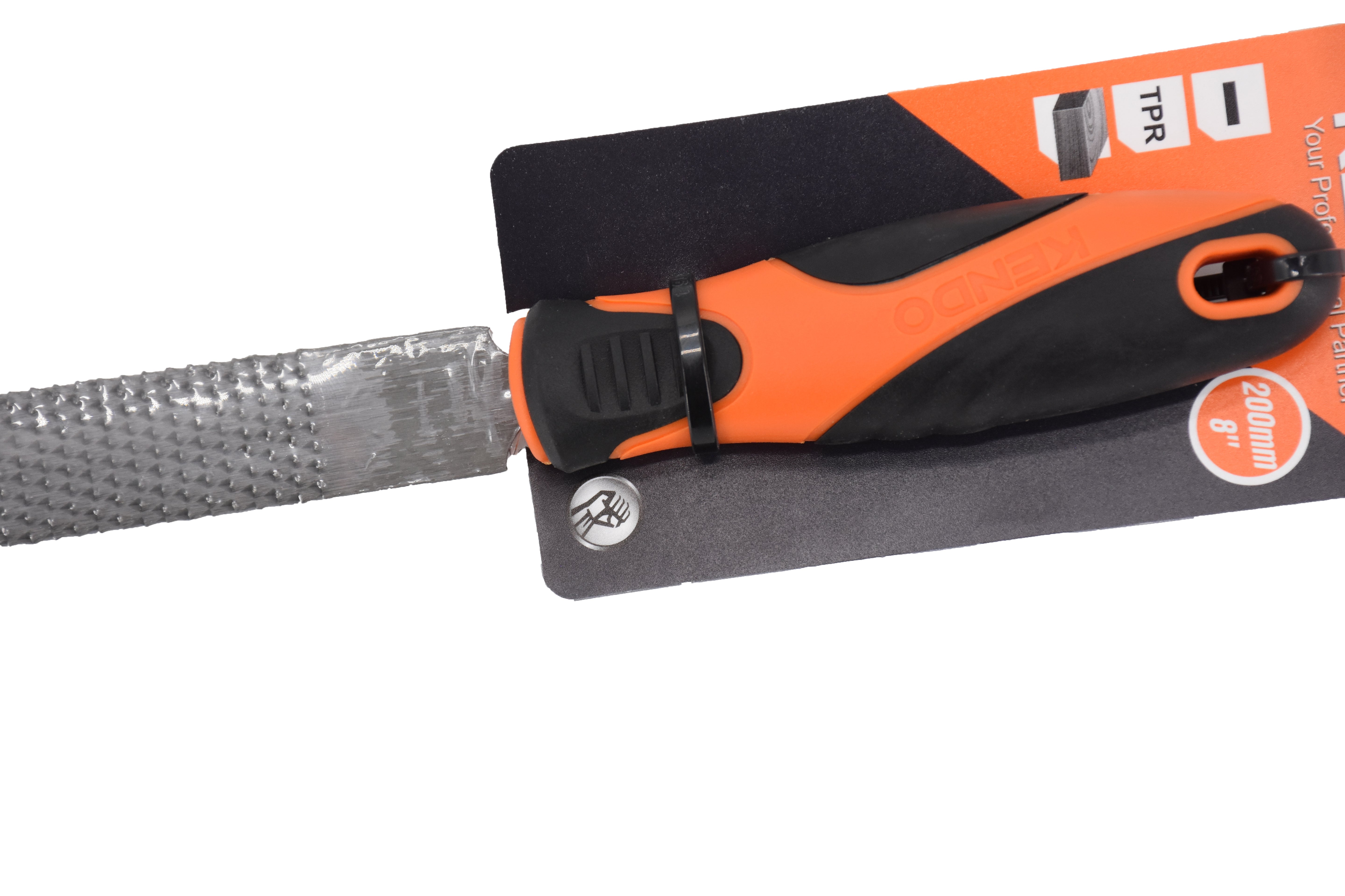 FLACHSTUMPFE RASPEL MIT GRIFF KENDO 200 mm