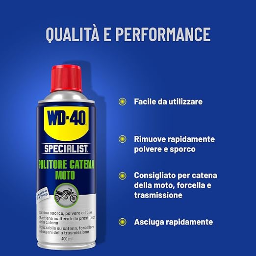 KETTENREINIGER FÜR MOTORRÄDER 'WD-40' 400 ml