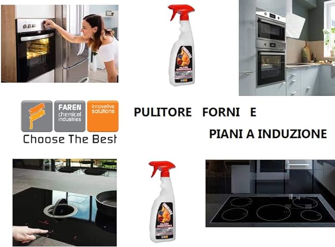 PULITORE VETRO PER CAMINETTI 'FIREGLASS' 750 ml