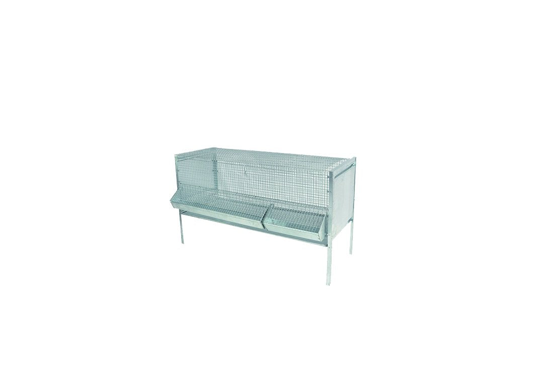 CAGE PLIANTE POUR POULETS 'LUXURY' cm 140x50x80h