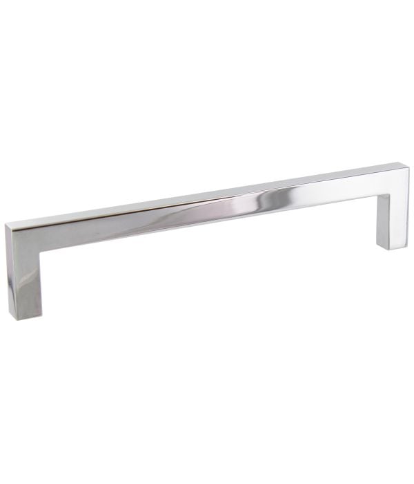 POIGNÉE DE MEUBLE «UN34» Entraxe 96 mm - Chrome brillant