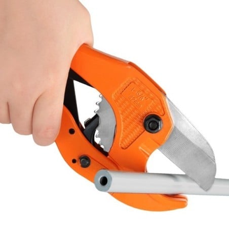 CESOIA TAGLIATUBI PVC A CRICCHETTO KENDO Ø 42 mm