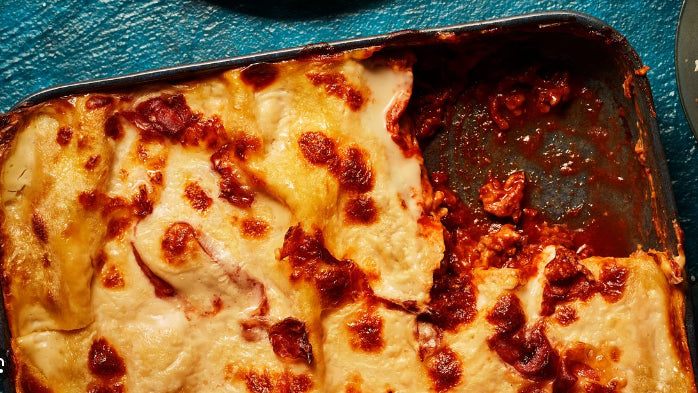 LASAGNERA CON ANELLO 'BLACK LINE' cm 35x27,5x7h