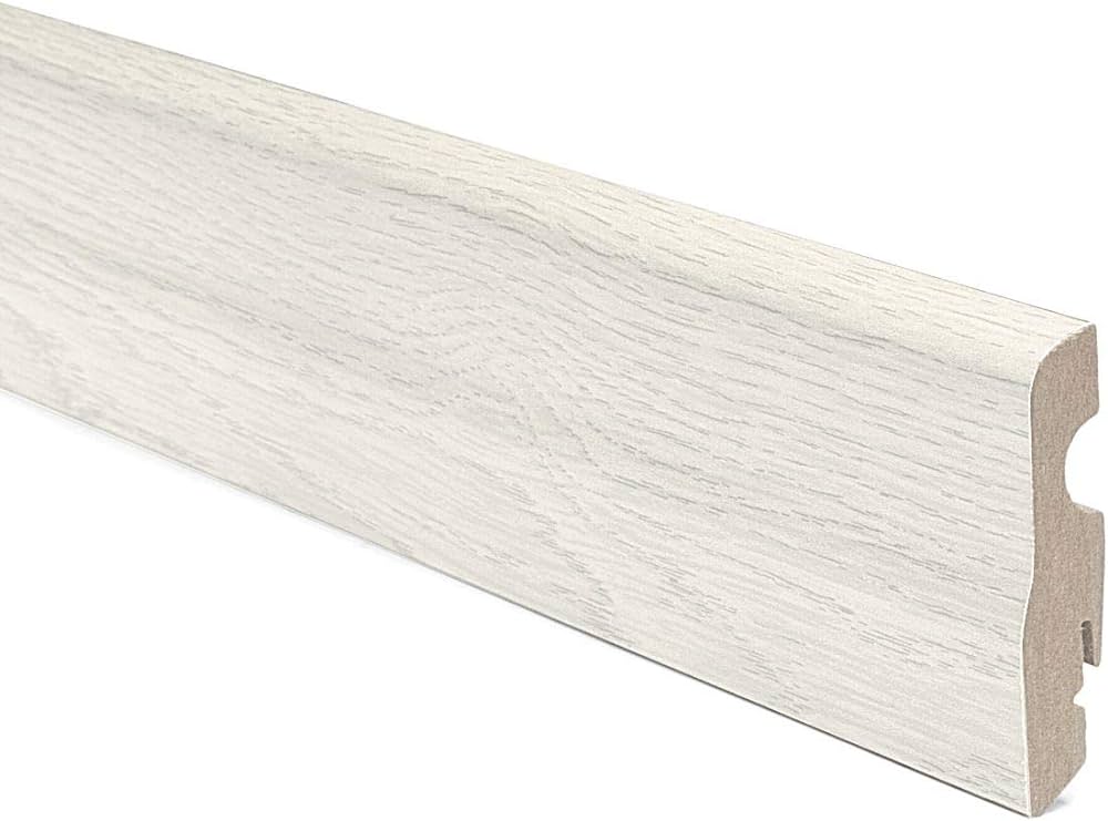 BATTISCOPA PER LAMINATO 'ECO' Colore Rovere grigio
