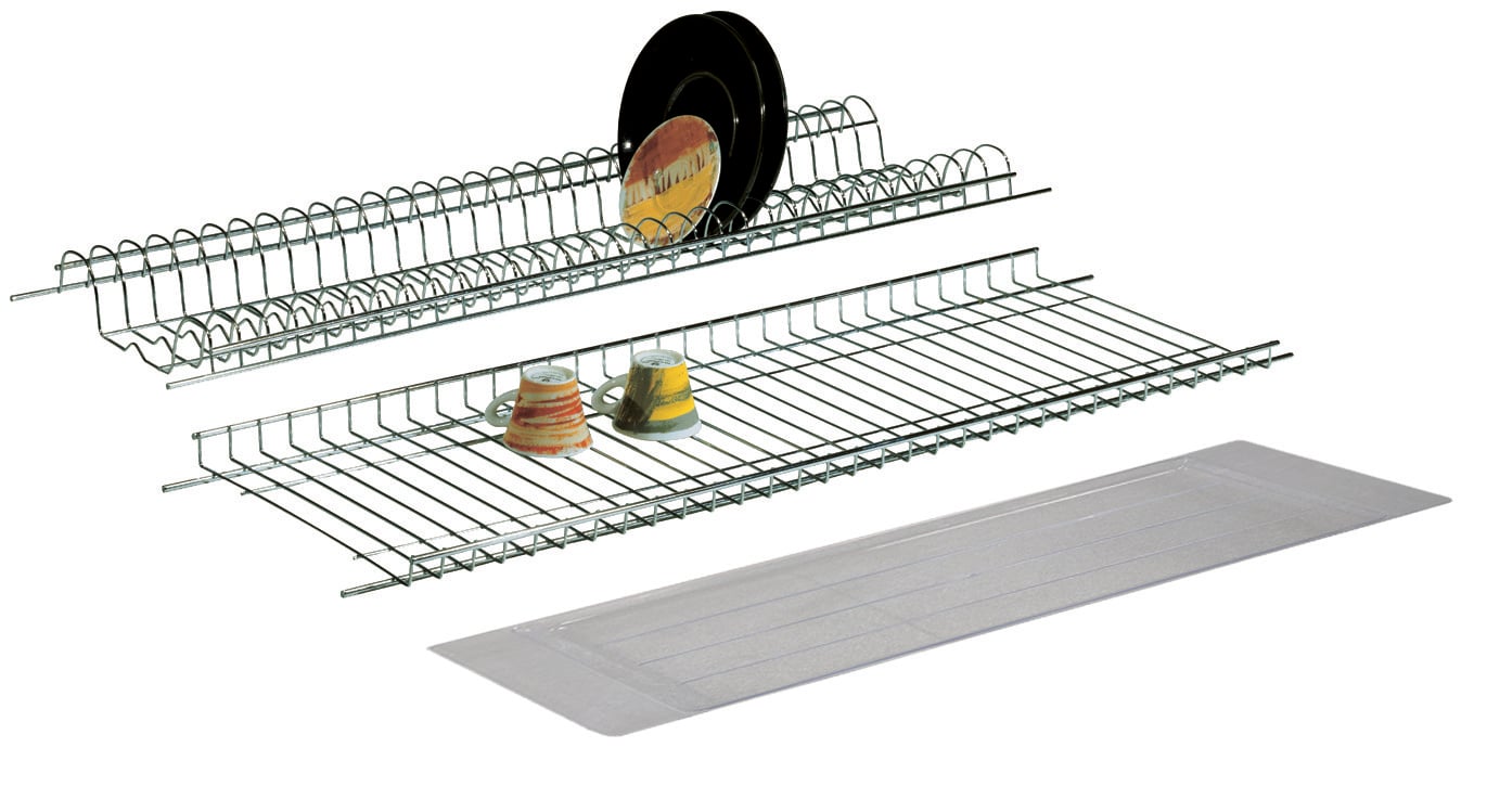 ÉGOUTTOIR CHROMÉ EN KIT 86 cm