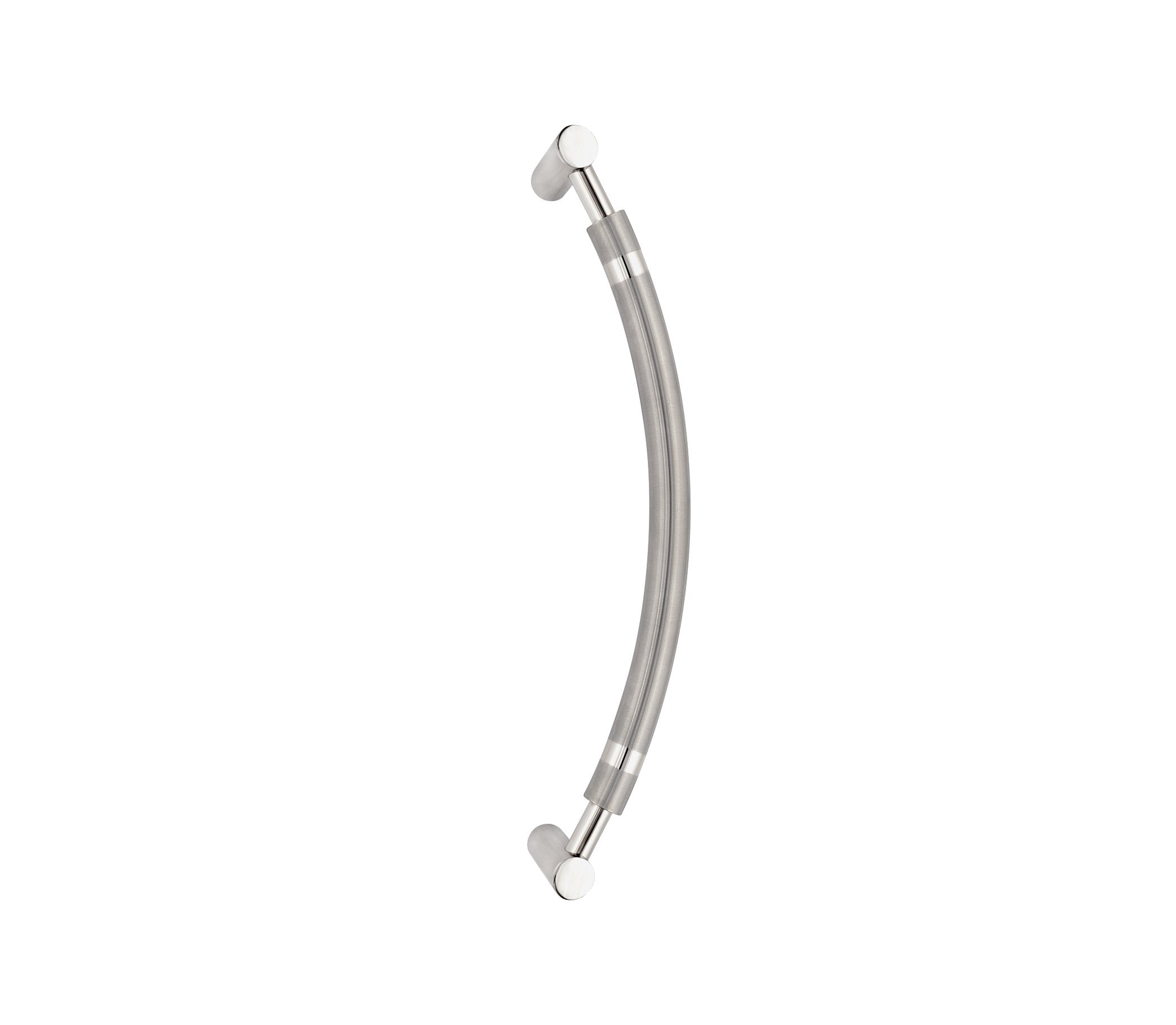 BARRE DE TIRAGE INOX 'CILE' Ø 30x532 mm, Entr. 500 mm - Couleur Inox satiné/poli
