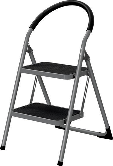 SGABELLO 'ELFO' CARDINALE 3 gradini