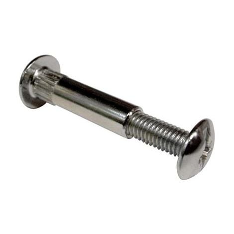 GIUNZIONE PER MOBILI 31 mm - Nichelato