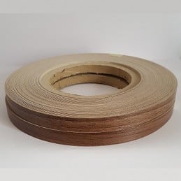 BORDO IN LAMINATO PRE-INCOLLATO PER MENSOLA h 22 mm - Colore Frassino Bianco