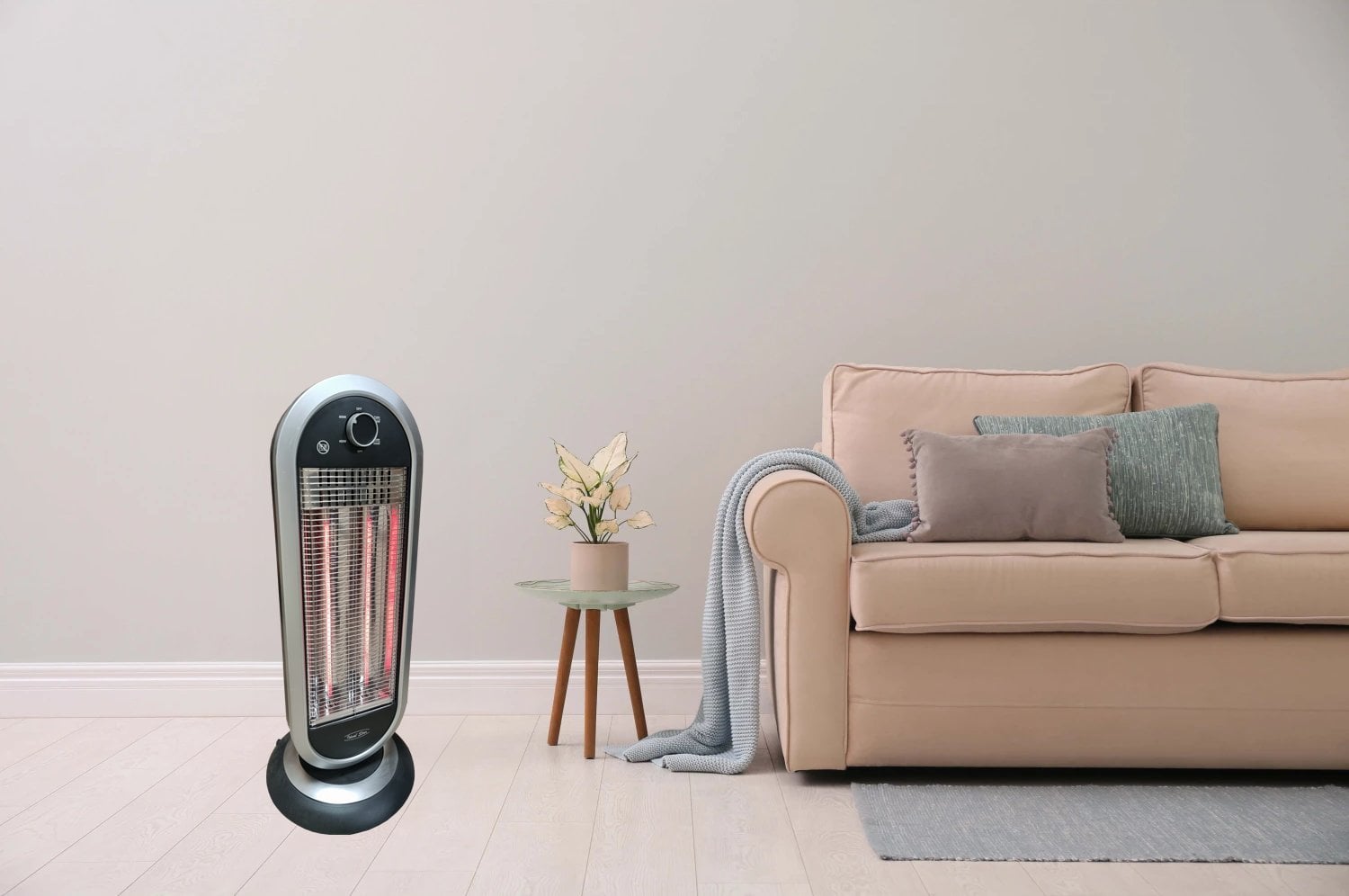 STUFA AL CARBONIO OSCILLANTE 1000 Watt