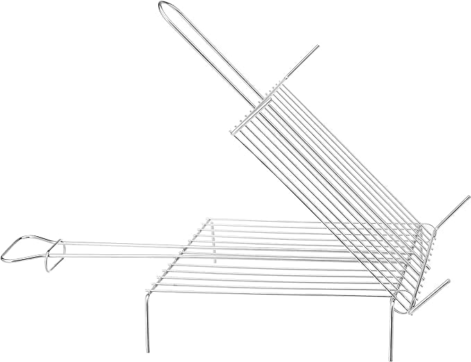 GRATICOLA DOPPIA A BARRE VERTICALI 25x30 cm - 13 barre