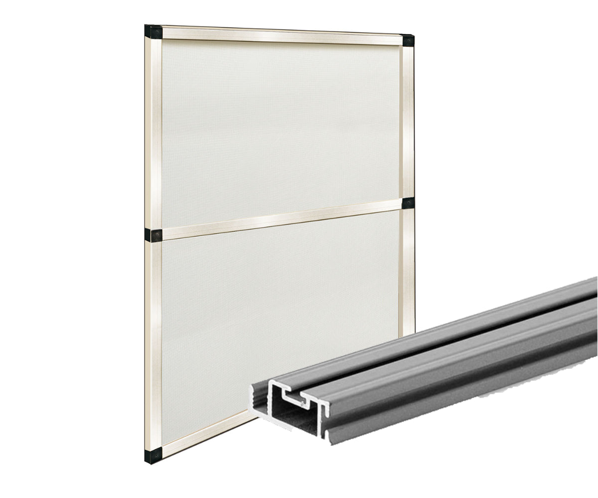 PROFILO PER ZANZARIERA FISSA 300 cm - Colore Avorio