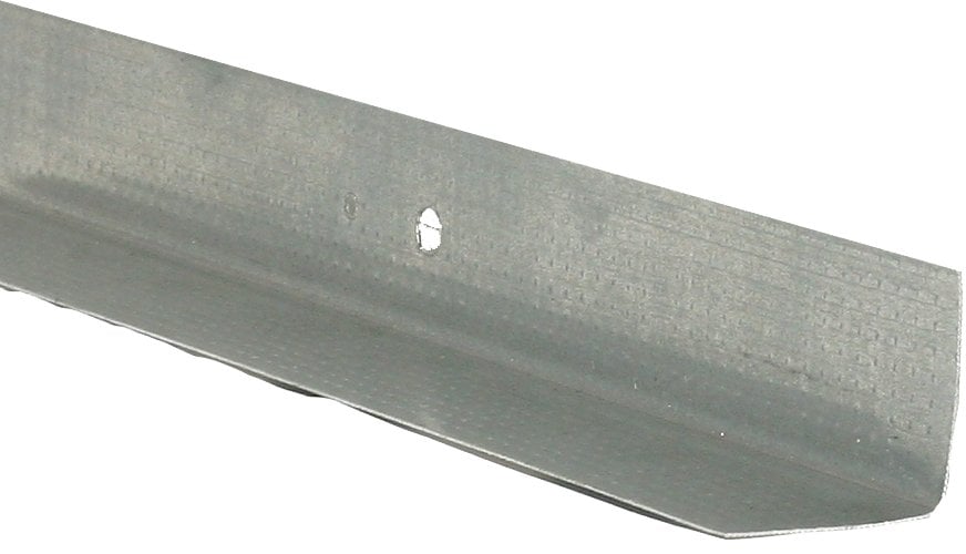 PROFILO PERIMETRALE TIPO 'L' PER CARTONGESSO 30x30 mm - barra 3 mt - spessore 6/10