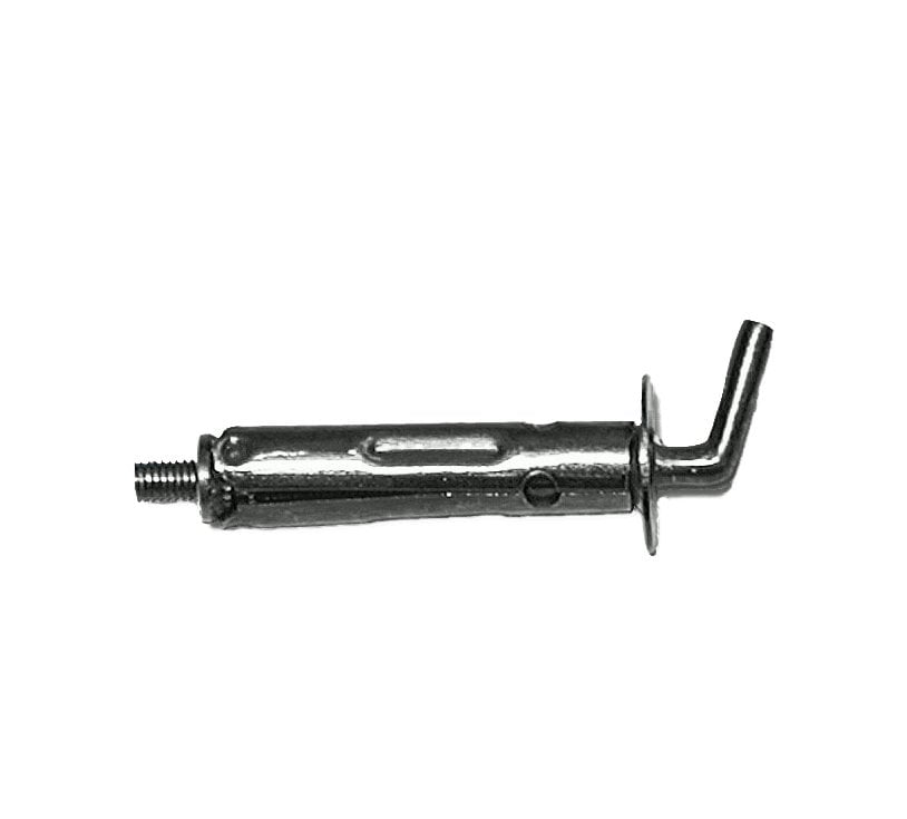 MINI TASSELLO CON GANCIO CORTO Ø 6 mm - M3x30