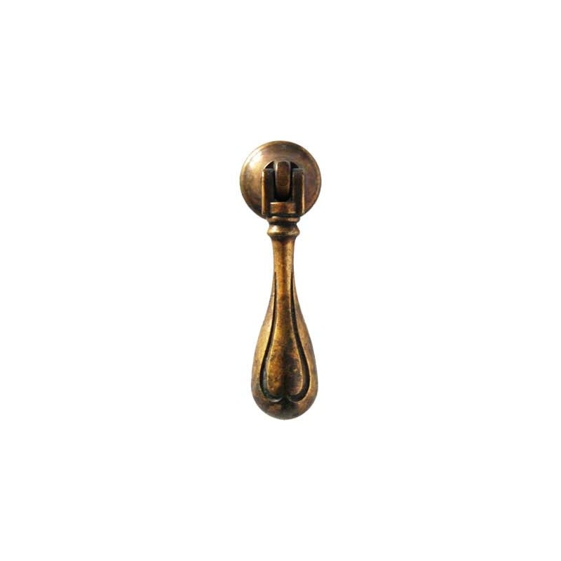 PENDENTE PER MOBILI '5060' 20x67 mm - Patinato antico