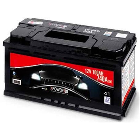 BATTERIA PER AUTO 120Ah DX - spunto 800A - mm 510x175x225h
