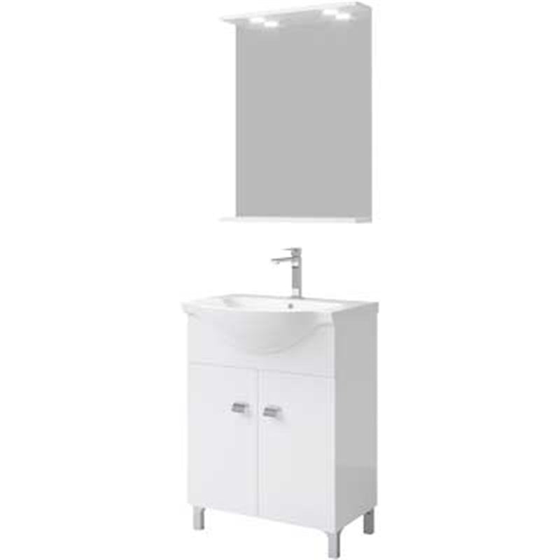 Badezimmermöbelset „LUANA 65“ 65x46x86 cm (B x T x H)