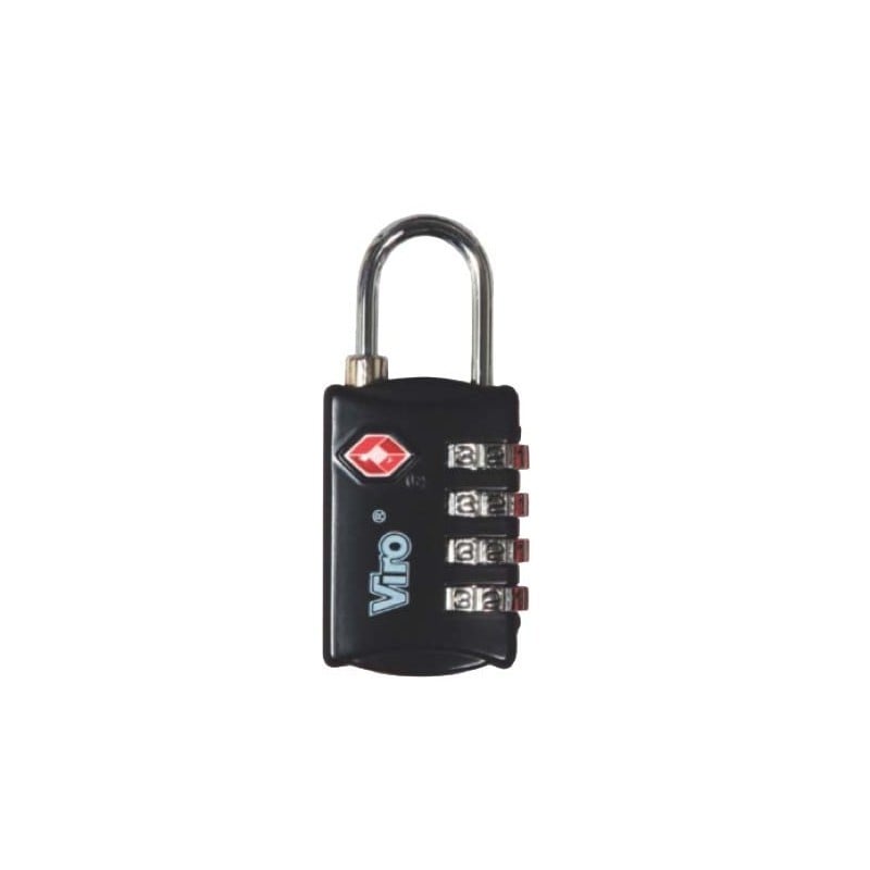 LUCCHETTO A COMBINAZIONE PER BAGAGLI VIRO 28 mm