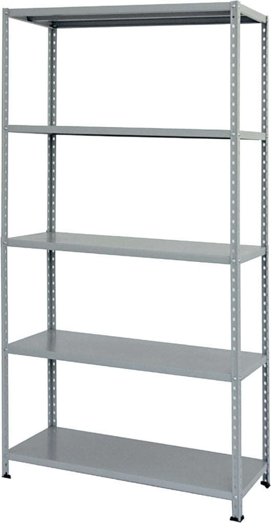 MODULARES REGAL-KIT 'UNISHELF' 80x40 cm - Außeneckprofile 2 m