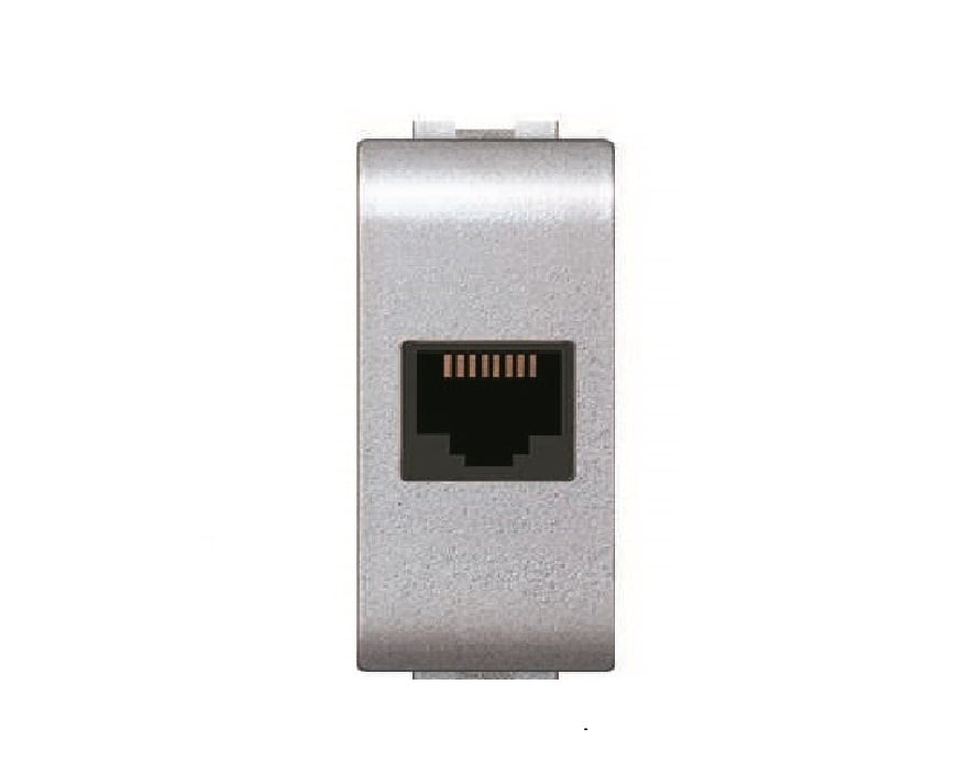 PRESA TELEFONICA 'MYLIFE' RJ11 Plug 6/4 - Grigio