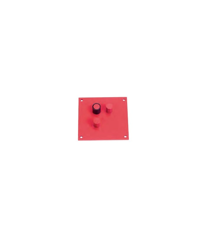PIASTRA PIEGAFERRO 25x20 cm - Ø max 22 mm