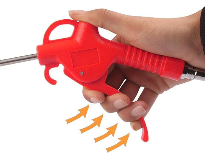 PISTOLA SOFFIAGGIO IN PLASTICA CARDINALE blister