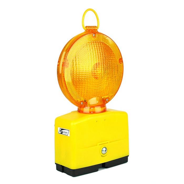 LAMPADA LAMPEGGIANTE Bipila c/fotosensore- Colore gialla