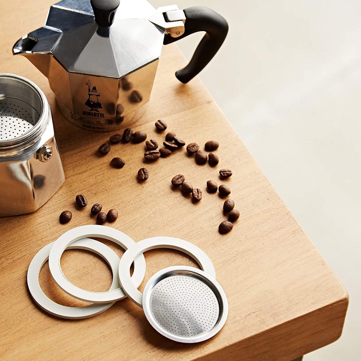 FILTRE ET JOINTS POUR CAFETIÈRE 1 tasse