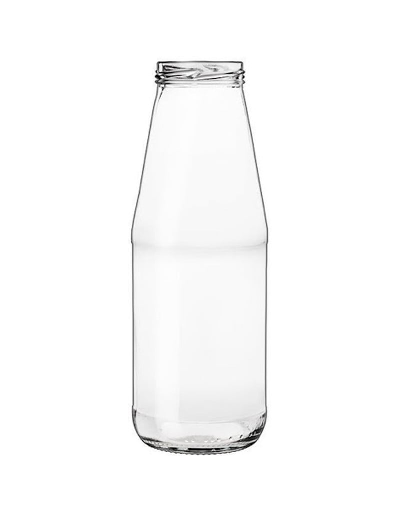 VASO IN VETRO PER PASSATA  720 cc - imb. Ø 53 mm