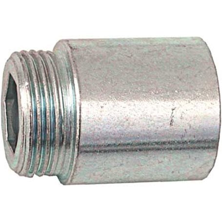 MANICOTTO FEMMINA/MASCHIO RIDOTTO IN ACCIAIO F1/2"xM3/4" x 15 mm