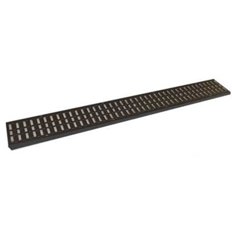 GRILLE POUR CANALISATION «PP» 10x100 cm 1 H