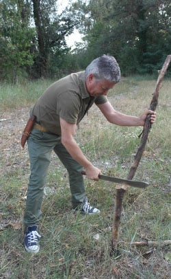 MACHETTE AVEC ÉTUI CARDINAL