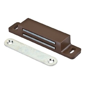 RIESEN-MAGNETVERSCHLUSS 18x87 mm - Braun