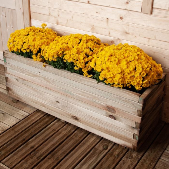 FIORIERA IN LEGNO cm 40x40x40h